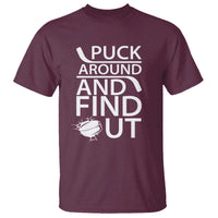 Puck Around And Find Out T Shirt Hockey Lover Gift - Wonder Print Shop