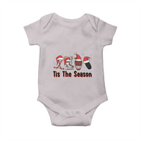 Funny Ice Hockey Christmas Gift Baby Onesie Tis The Season - Wonder Print Shop