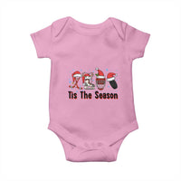 Funny Ice Hockey Christmas Gift Baby Onesie Tis The Season - Wonder Print Shop
