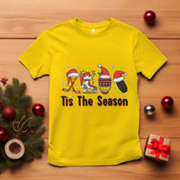 Funny Ice Hockey Christmas Gift T Shirt Tis The Season - Wonder Print Shop