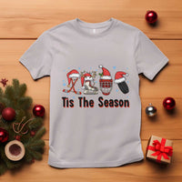 Funny Ice Hockey Christmas Gift T Shirt Tis The Season - Wonder Print Shop