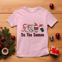 Funny Ice Hockey Christmas Gift T Shirt Tis The Season - Wonder Print Shop