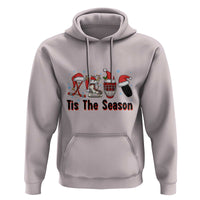 Funny Ice Hockey Christmas Gift Hoodie Tis The Season - Wonder Print Shop