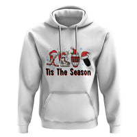 Funny Ice Hockey Christmas Gift Hoodie Tis The Season - Wonder Print Shop