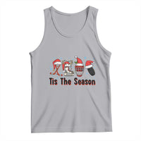Funny Ice Hockey Christmas Gift Tank Top Tis The Season - Wonder Print Shop