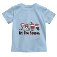 Funny Ice Hockey Christmas Gift Toddler T Shirt Tis The Season - Wonder Print Shop