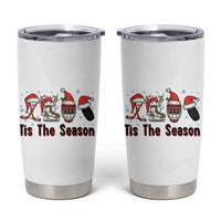 Funny Ice Hockey Christmas Gift Tumbler Cup Tis The Season - Wonder Print Shop