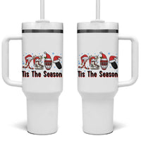 Funny Ice Hockey Christmas Gift Tumbler With Handle Tis The Season - Wonder Print Shop