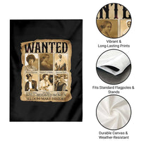 Well Behaved Women Seldom Make History Garden Flag Vintage Feminist Poster - Wonder Print Shop