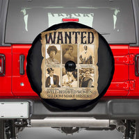 Well Behaved Women Seldom Make History Spare Tire Cover Vintage Feminist Poster - Wonder Print Shop