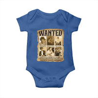 Well Behaved Women Seldom Make History Baby Onesie Vintage Feminist Poster - Wonder Print Shop