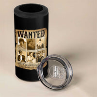Well Behaved Women Seldom Make History 4 in 1 Can Cooler Tumbler Vintage Feminist Poster - Wonder Print Shop