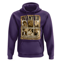 Well Behaved Women Seldom Make History Hoodie Vintage Feminist Poster - Wonder Print Shop