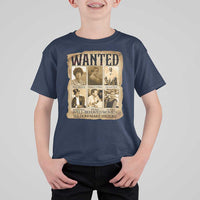 Well Behaved Women Seldom Make History T Shirt For Kid Vintage Feminist Poster - Wonder Print Shop