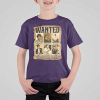 Well Behaved Women Seldom Make History T Shirt For Kid Vintage Feminist Poster - Wonder Print Shop