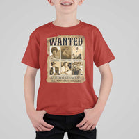 Well Behaved Women Seldom Make History T Shirt For Kid Vintage Feminist Poster - Wonder Print Shop