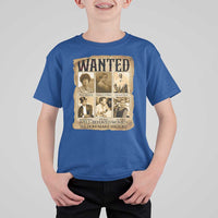 Well Behaved Women Seldom Make History T Shirt For Kid Vintage Feminist Poster - Wonder Print Shop
