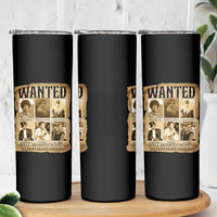 Well Behaved Women Seldom Make History Skinny Tumbler Vintage Feminist Poster - Wonder Print Shop