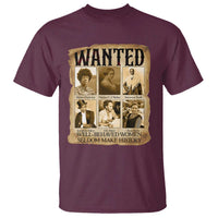 Well Behaved Women Seldom Make History T Shirt Vintage Feminist Poster - Wonder Print Shop