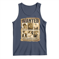 Well Behaved Women Seldom Make History Tank Top Vintage Feminist Poster - Wonder Print Shop