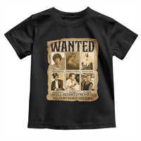Well Behaved Women Seldom Make History Toddler T Shirt Vintage Feminist Poster - Wonder Print Shop