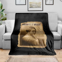 Madam CJ Walker Throw Blanket Female Empowerment History Gift - Wonder Print Shop