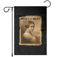 Madam CJ Walker Garden Flag Female Empowerment History Gift - Wonder Print Shop