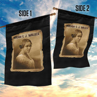 Madam CJ Walker Garden Flag Female Empowerment History Gift - Wonder Print Shop