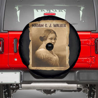 Madam CJ Walker Spare Tire Cover Female Empowerment History Gift - Wonder Print Shop