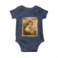 Madam CJ Walker Baby Onesie Female Empowerment History Gift - Wonder Print Shop