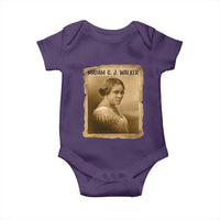 Madam CJ Walker Baby Onesie Female Empowerment History Gift - Wonder Print Shop