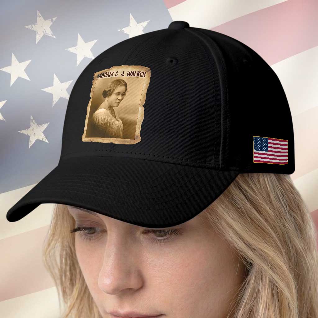 Madam CJ Walker Baseball Cap Female Empowerment History Gift