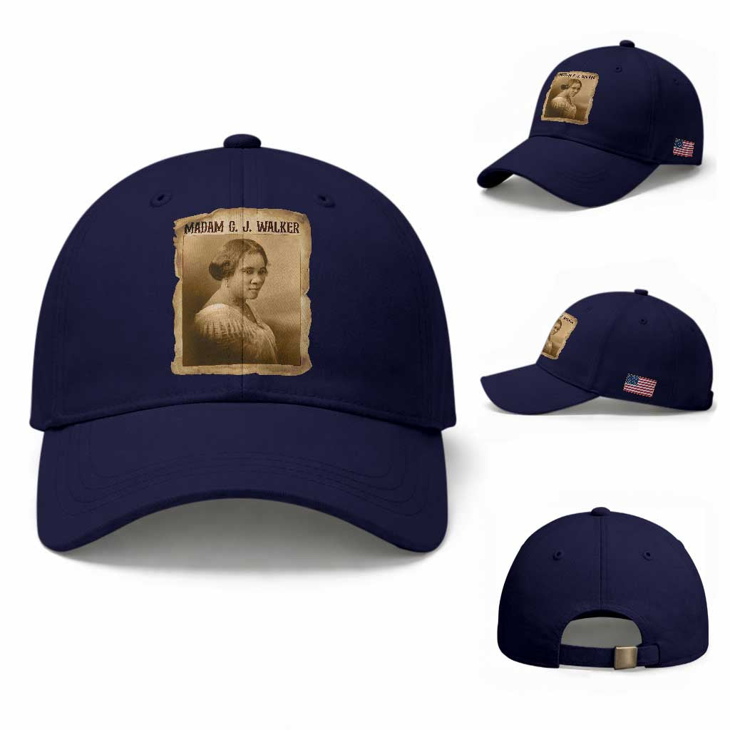 Madam CJ Walker Baseball Cap Female Empowerment History Gift