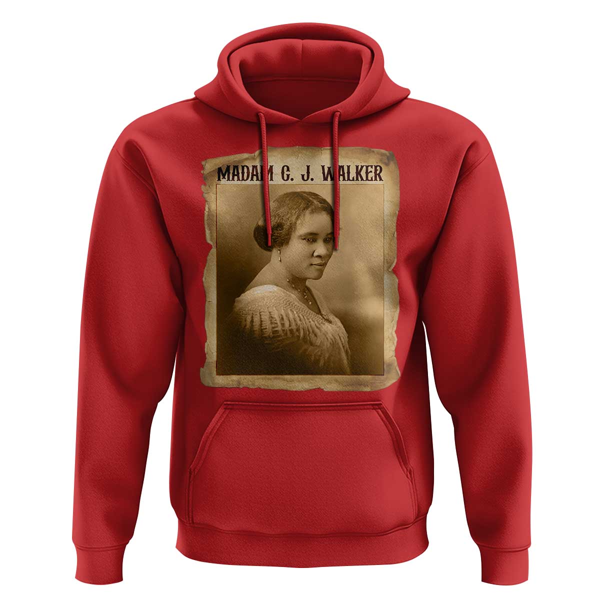Madam CJ Walker Hoodie Female Empowerment History Gift - Wonder Print Shop