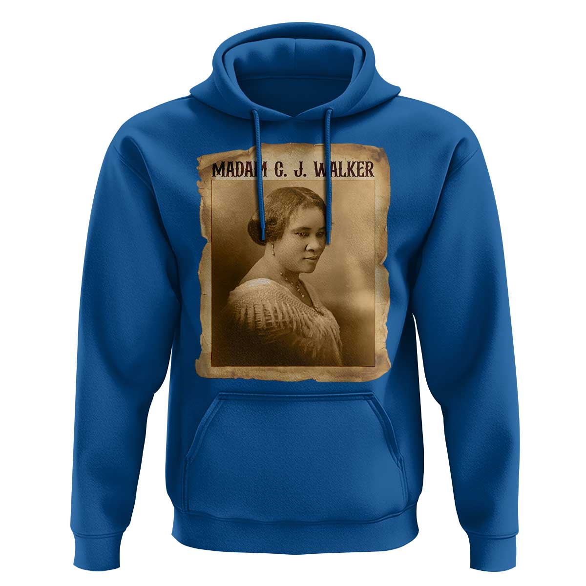 Madam CJ Walker Hoodie Female Empowerment History Gift - Wonder Print Shop