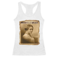 Madam CJ Walker Racerback Tank Top Female Empowerment History Gift - Wonder Print Shop