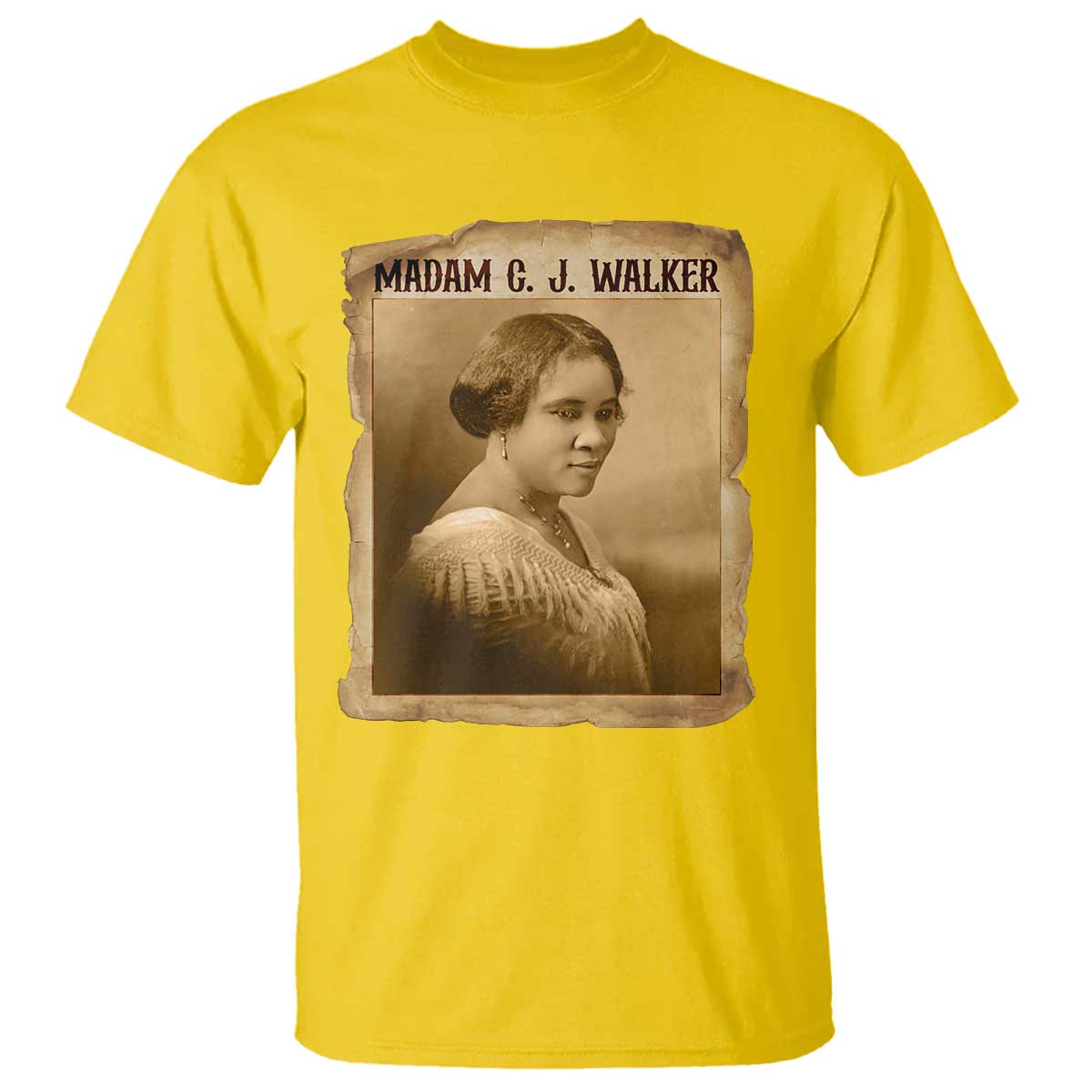 Madam CJ Walker T Shirt Female Empowerment History Gift - Wonder Print Shop