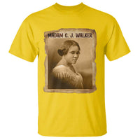 Madam CJ Walker T Shirt Female Empowerment History Gift - Wonder Print Shop