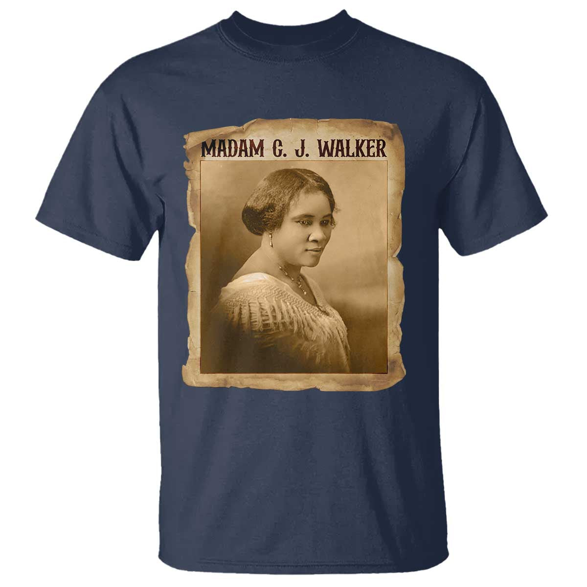 Madam CJ Walker T Shirt Female Empowerment History Gift - Wonder Print Shop