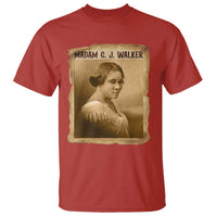 Madam CJ Walker T Shirt Female Empowerment History Gift - Wonder Print Shop