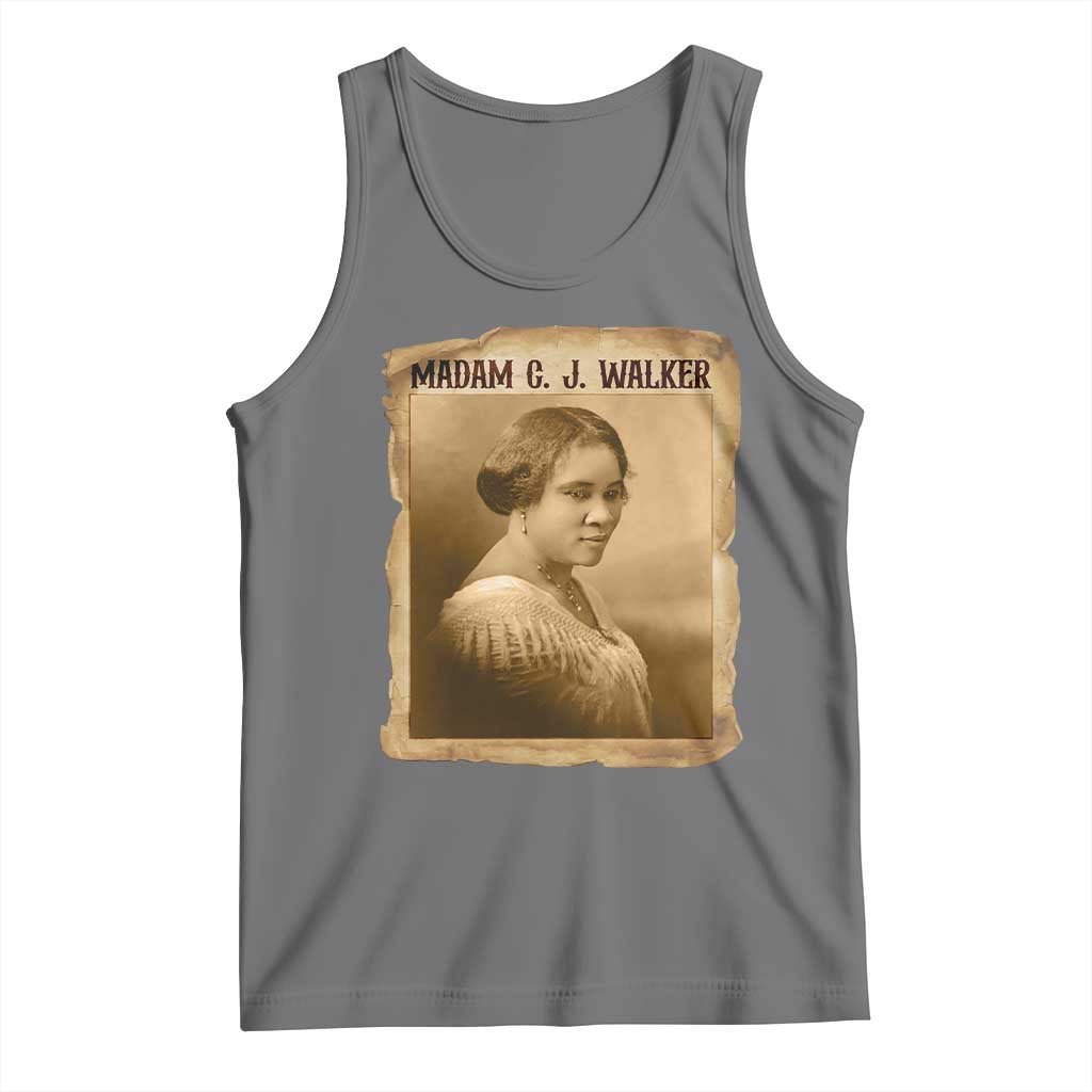 Madam CJ Walker Tank Top Female Empowerment History Gift - Wonder Print Shop
