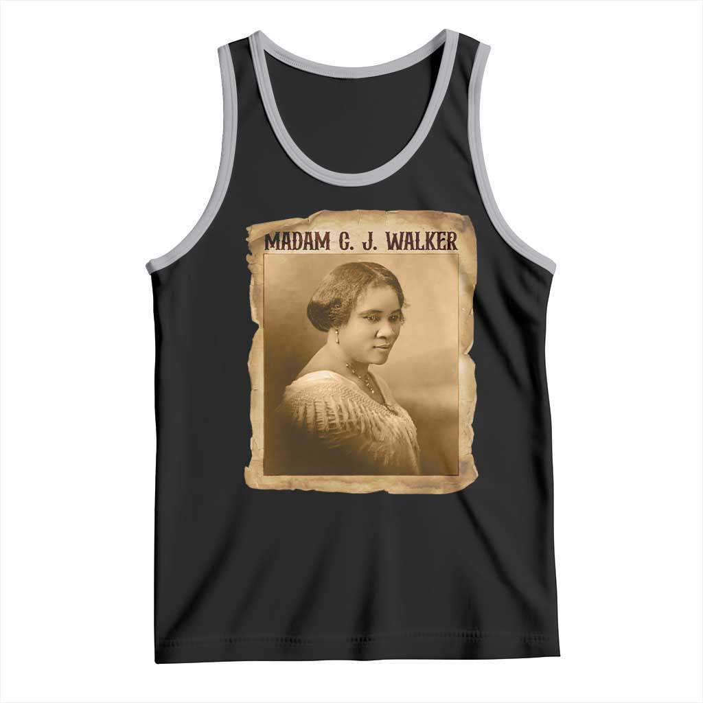 Madam CJ Walker Tank Top Female Empowerment History Gift - Wonder Print Shop