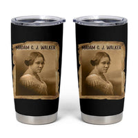 Madam CJ Walker Tumbler Cup Female Empowerment History Gift - Wonder Print Shop