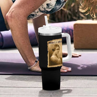 Madam CJ Walker Tumbler With Handle Female Empowerment History Gift - Wonder Print Shop