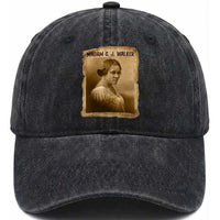 Madam CJ Walker Washed Cotton Baseball Cap Female Empowerment History Gift