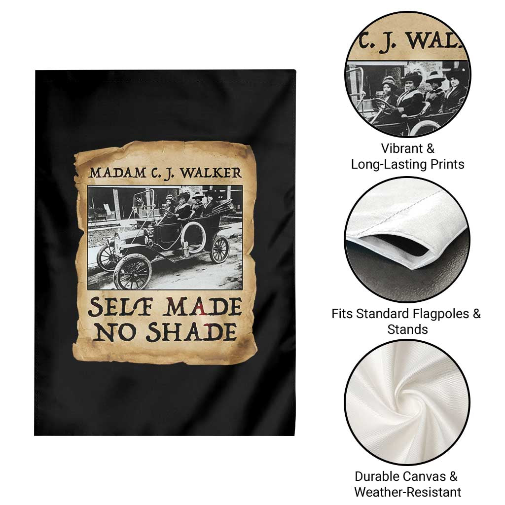 Madam CJ Walker Self Made Millionaire Garden Flag Strong Black Woman Leader - Wonder Print Shop