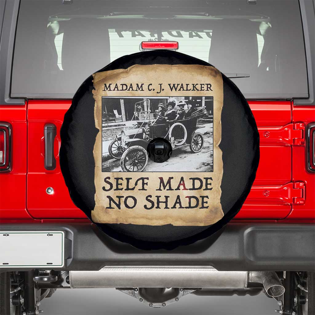 Madam CJ Walker Self Made Millionaire Spare Tire Cover Strong Black Woman Leader - Wonder Print Shop