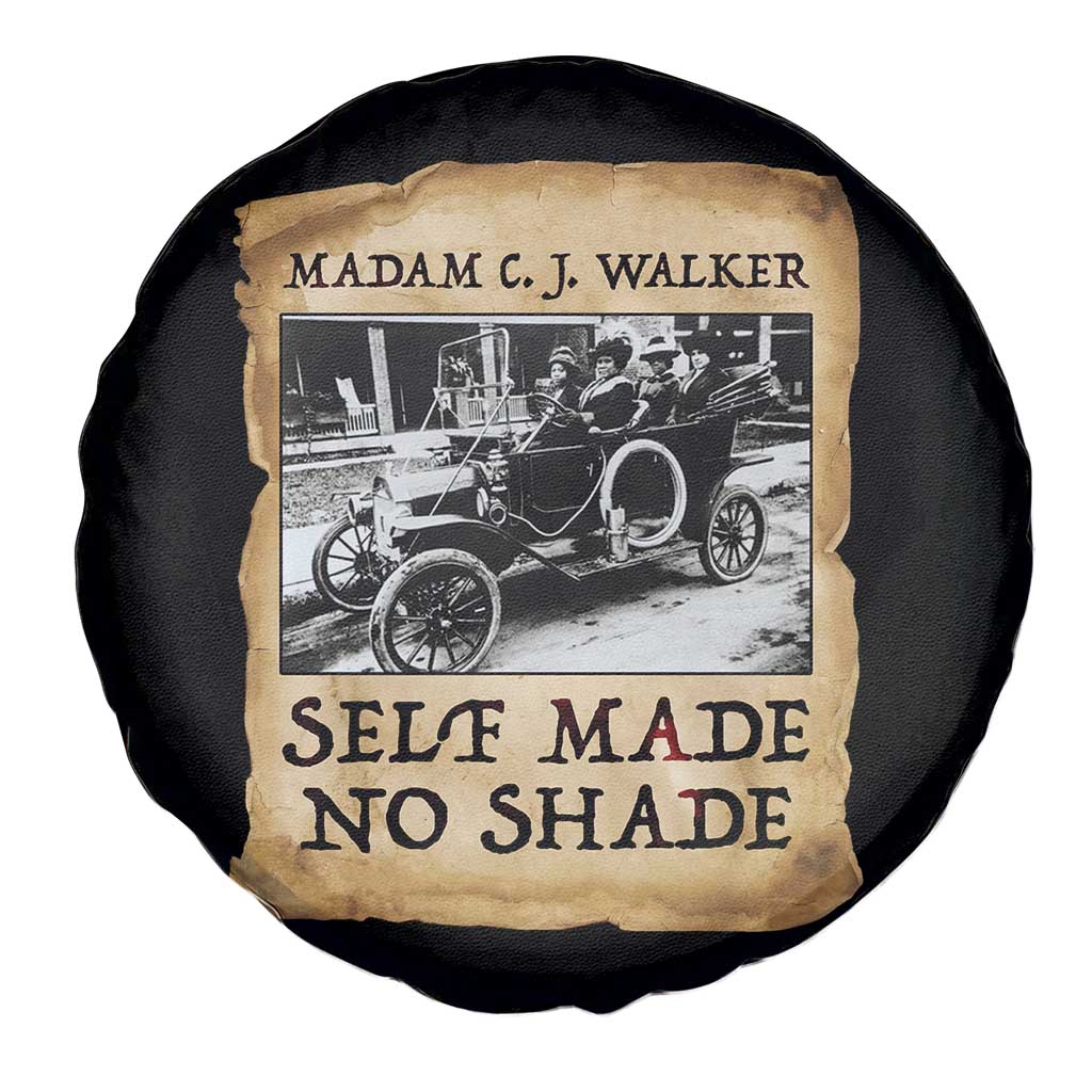 Madam CJ Walker Self Made Millionaire Spare Tire Cover Strong Black Woman Leader - Wonder Print Shop