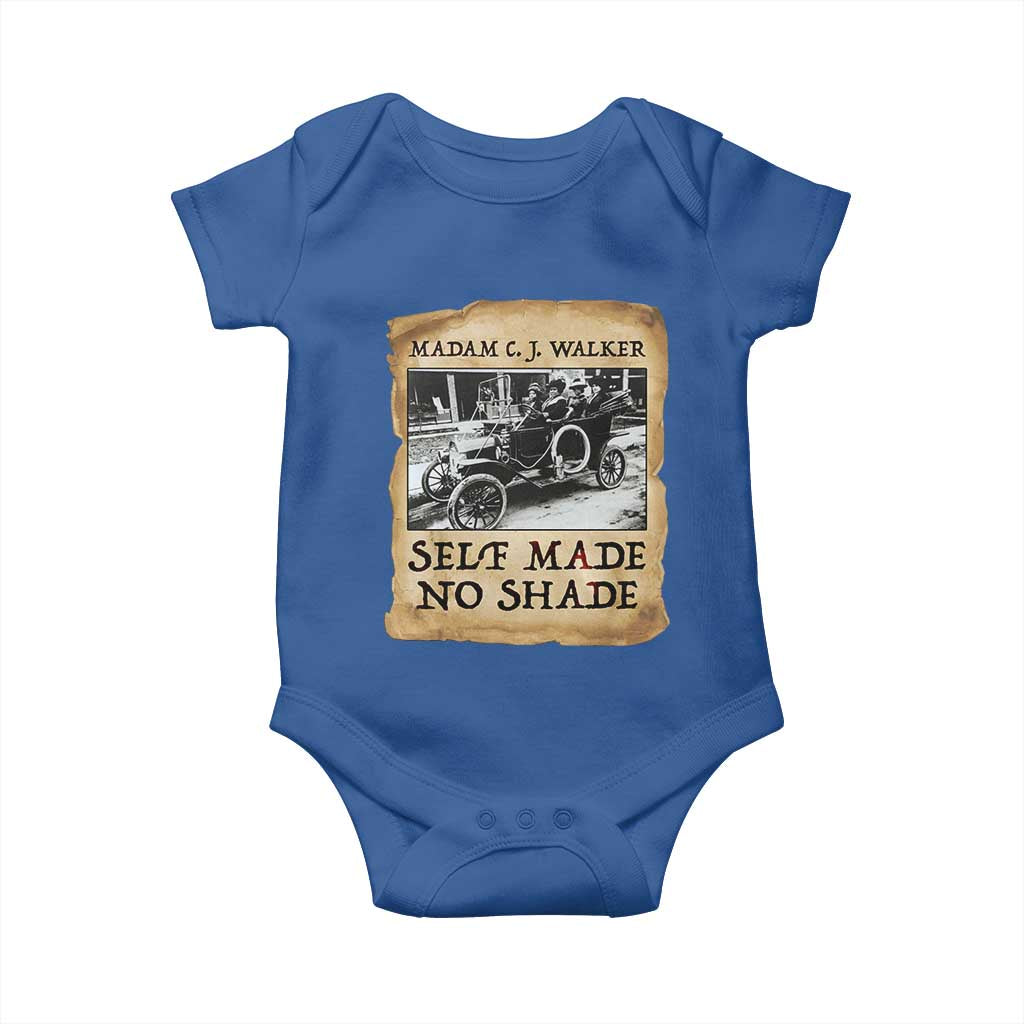 Madam CJ Walker Self Made Millionaire Baby Onesie Strong Black Woman Leader - Wonder Print Shop