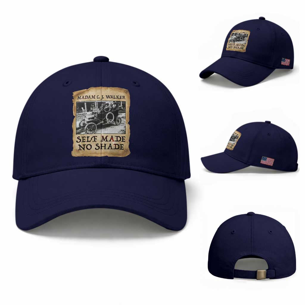 Madam CJ Walker Self Made Millionaire Baseball Cap Strong Black Woman Leader